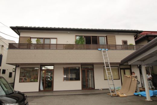 格調ある外観になりました🏘