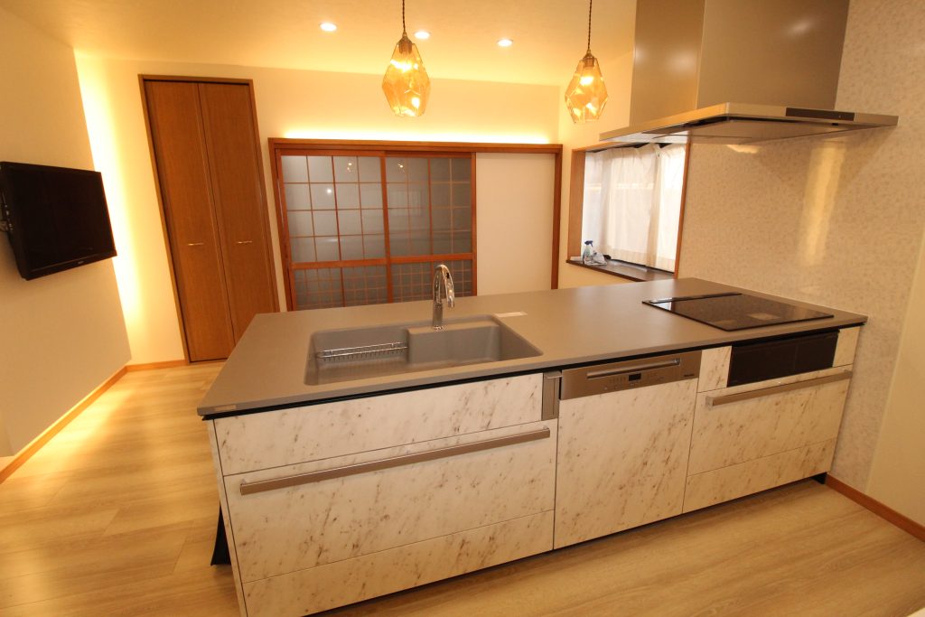 理想を伝え叶えたキッチンリフォーム