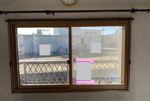 窓をもう一枚設置で安心・快適😄