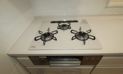 【ハイパーガラスコートガスコンロ】