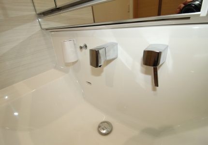 【人造大理石ボウル一体型カウンター】