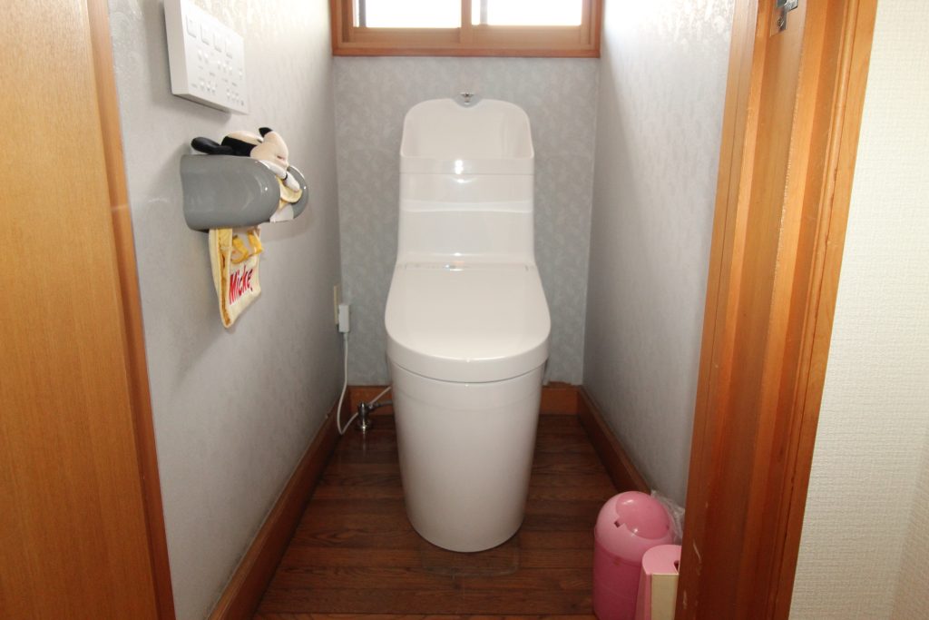 清潔・節水・快適を両立した一体型トイレ🚽