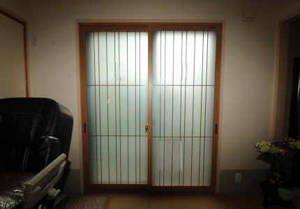 【縦繁吹寄格子】