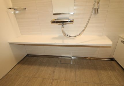 【人造大理石カウンター】