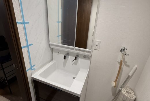 すっきり使える、快適な洗面スペース🪷