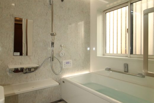 高級感と快適性を両立する浴室🛀