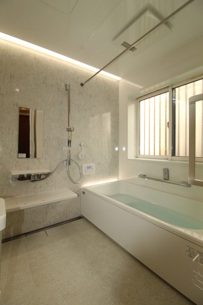 高級感と快適性を両立する浴室🛀