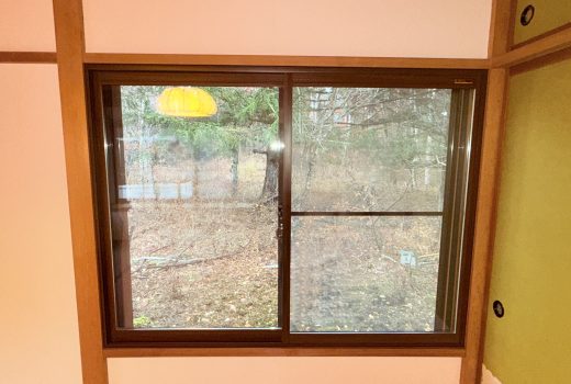 別荘に内窓設置で快適性アップ❣️